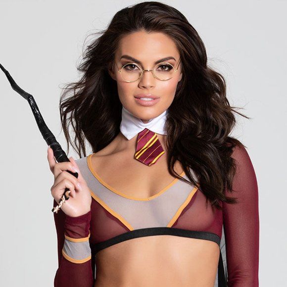 Starline Other - S/M Magical Student Fantasy Harry Potter LINGERIE COSTUME Return to Hogwarts Wiz